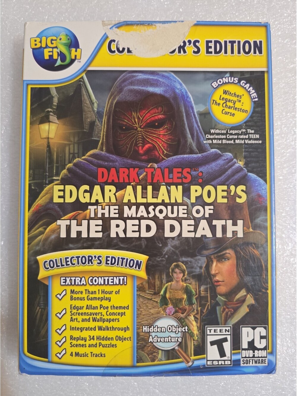 PC Dark Tales Edgar Allan Poe's The Masque of the Red Death Collector's Edition